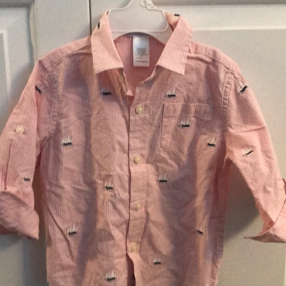 Boys Janie and Jack button down shirt!